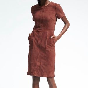 Banana Republic Suede Dress
